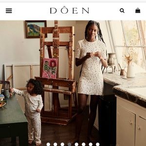 Doen Magaux Dress XS strawberry bloom